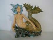 sirène femme, sculpture Elena Hita Bravo