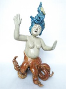 femme poulpe, sculpture Elena Hita Bravo